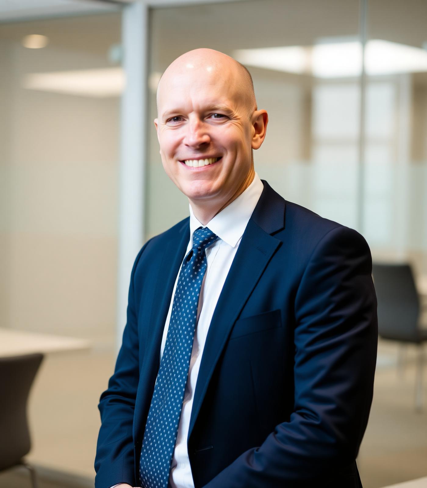 Adam Gee speaking portrait